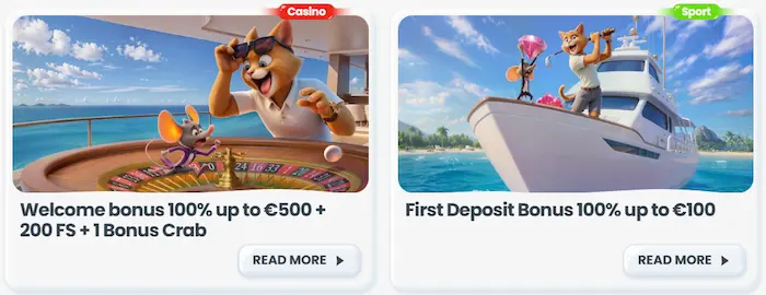 Cazimbo Casino Italia bonuses