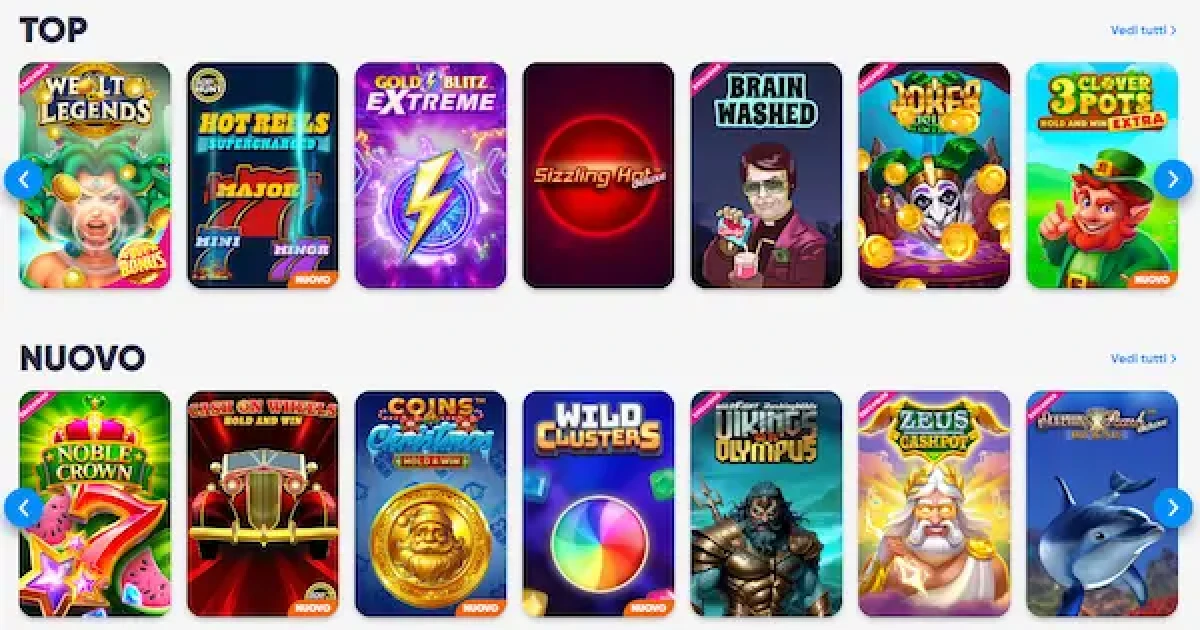 Giochi di Cazimbo Casino