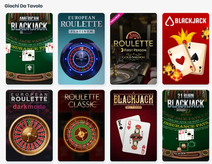 Cazimbo Casino Italia tavolo